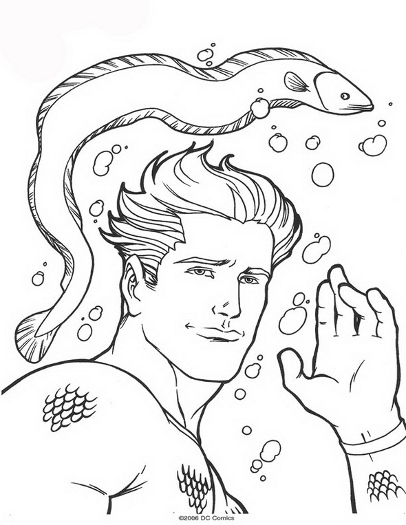 Malvorlage: Aquamann (Superheld) #84987 - Kostenlose Malvorlagen zum Ausdrucken