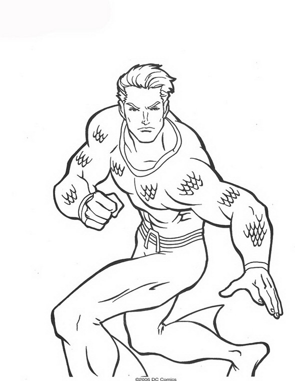 Malvorlage: Aquamann (Superheld) #84996 - Kostenlose Malvorlagen zum Ausdrucken