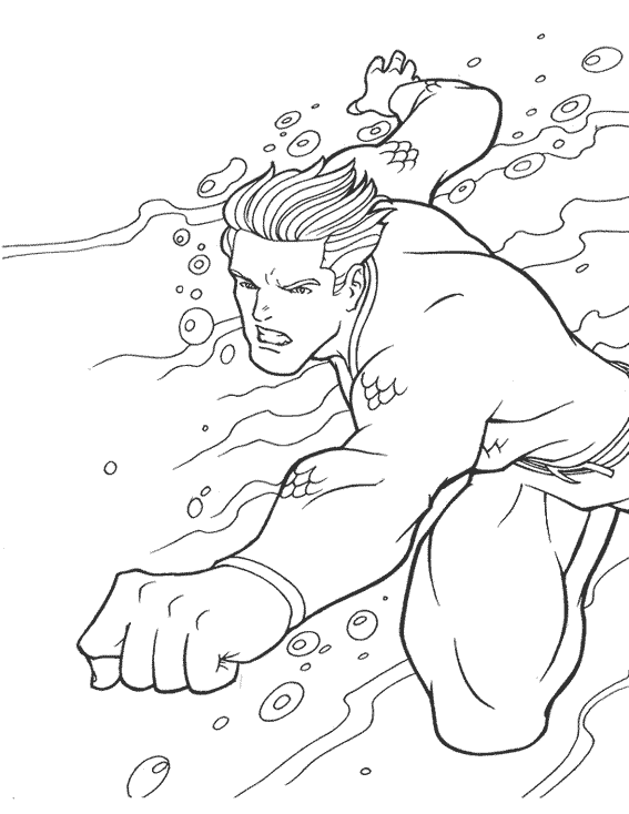 Malvorlage: Aquamann (Superheld) #84999 - Kostenlose Malvorlagen zum Ausdrucken