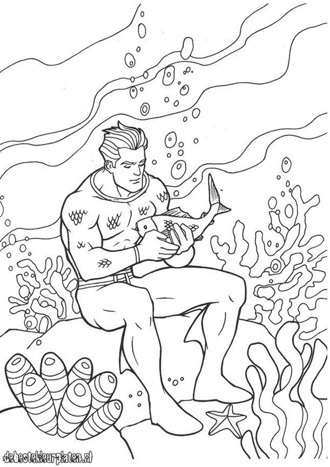 Malvorlage: Aquamann (Superheld) #85061 - Kostenlose Malvorlagen zum Ausdrucken