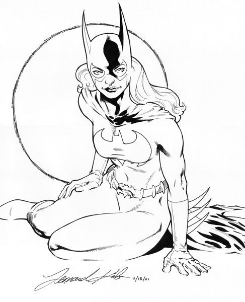 Malvorlage: Batgirl (Superheld) #77749 - Kostenlose Malvorlagen zum Ausdrucken