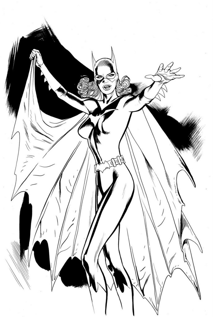 Malvorlage: Batgirl (Superheld) #77832 - Kostenlose Malvorlagen zum Ausdrucken