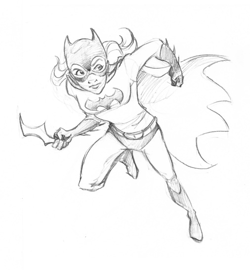 Malvorlage: Batgirl (Superheld) #77863 - Kostenlose Malvorlagen zum Ausdrucken