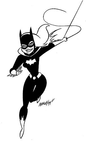 Malvorlage: Batgirl (Superheld) #77994 - Kostenlose Malvorlagen zum Ausdrucken