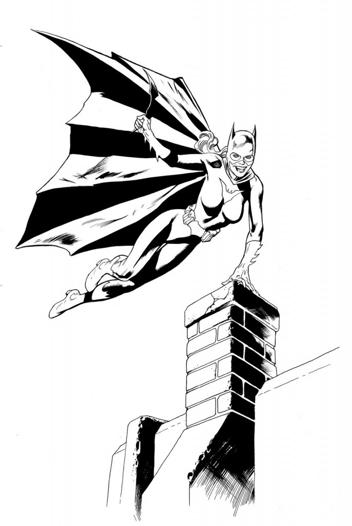 Malvorlage: Batgirl (Superheld) #78015 - Kostenlose Malvorlagen zum Ausdrucken