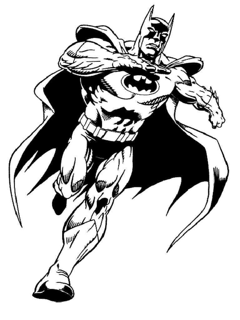 Malvorlage: Batman (Superheld) #76848 - Kostenlose Malvorlagen zum Ausdrucken
