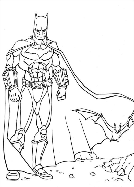 Malvorlage: Batman (Superheld) #76861 - Kostenlose Malvorlagen zum Ausdrucken
