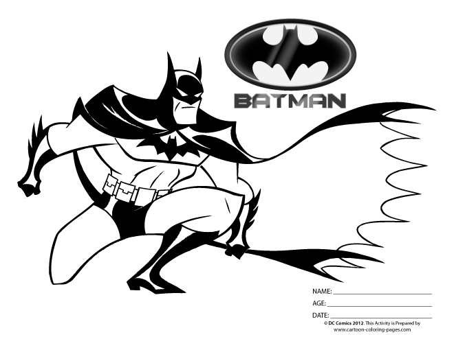 Malvorlage: Batman (Superheld) #76918 - Kostenlose Malvorlagen zum Ausdrucken