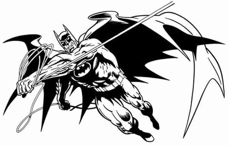 Malvorlage: Batman (Superheld) #76926 - Kostenlose Malvorlagen zum Ausdrucken