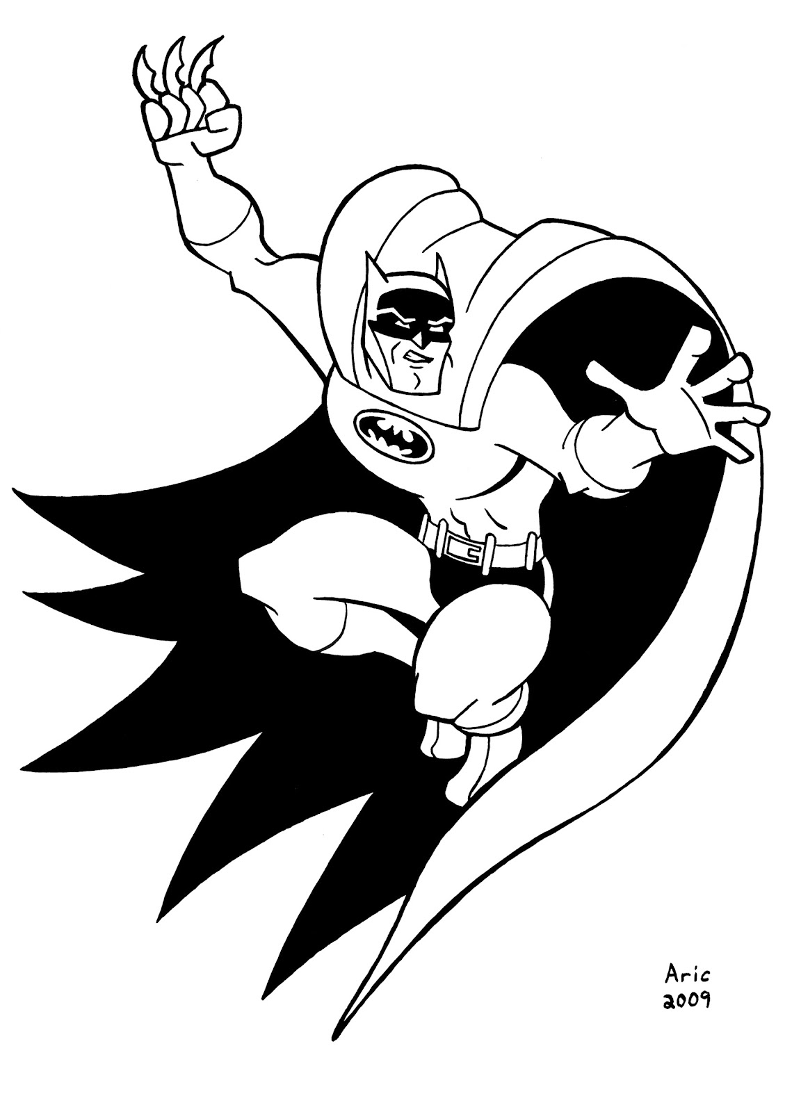 Malvorlage: Batman (Superheld) #76954 - Kostenlose Malvorlagen zum Ausdrucken