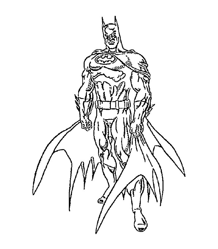 Malvorlage: Batman (Superheld) #77035 - Kostenlose Malvorlagen zum Ausdrucken