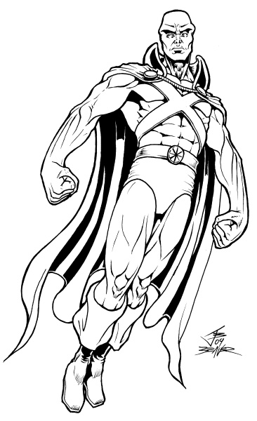 Malvorlage: DC Comics Superhelden (Superheld) #80196 - Kostenlose Malvorlagen zum Ausdrucken