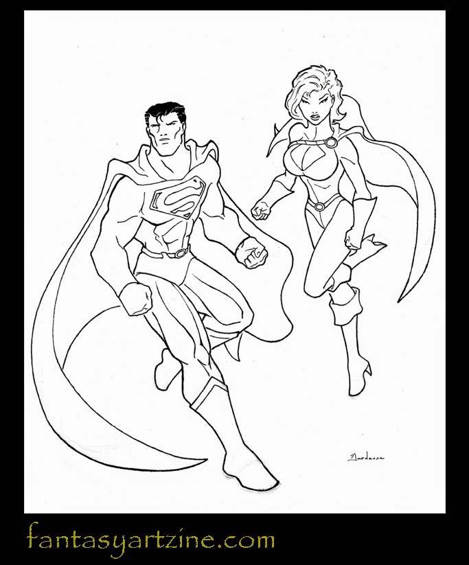 Malvorlage: DC Comics Superhelden (Superheld) #80222 - Kostenlose Malvorlagen zum Ausdrucken