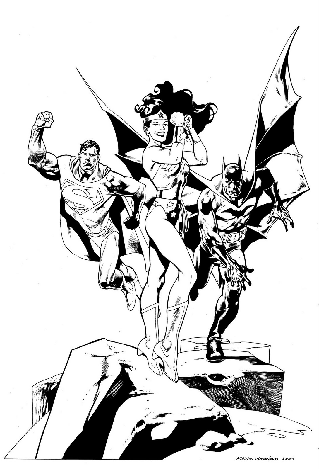 Malvorlage: DC Comics Superhelden (Superheld) #80257 - Kostenlose Malvorlagen zum Ausdrucken