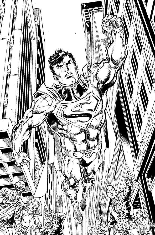 Malvorlage: DC Comics Superhelden (Superheld) #80367 - Kostenlose Malvorlagen zum Ausdrucken