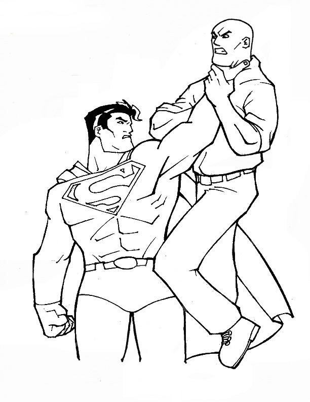 Malvorlage: DC Comics Superhelden (Superheld) #80508 - Kostenlose Malvorlagen zum Ausdrucken