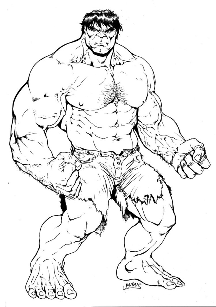 Malvorlage: Hulk (Superheld) #79006 - Kostenlose Malvorlagen zum Ausdrucken
