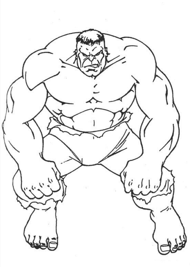 Malvorlage: Hulk (Superheld) #79010 - Kostenlose Malvorlagen zum Ausdrucken