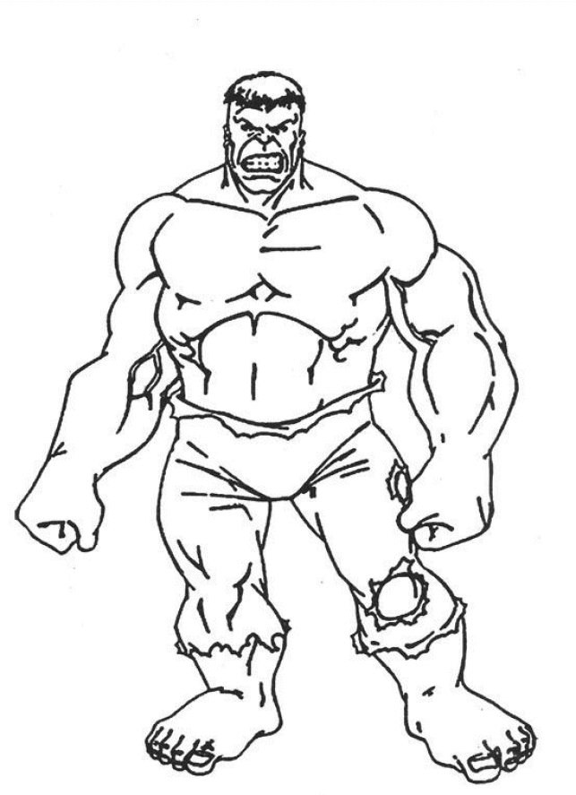Malvorlage: Hulk (Superheld) #79014 - Kostenlose Malvorlagen zum Ausdrucken