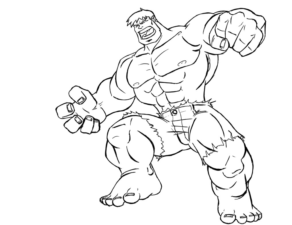Malvorlage: Hulk (Superheld) #79016 - Kostenlose Malvorlagen zum Ausdrucken
