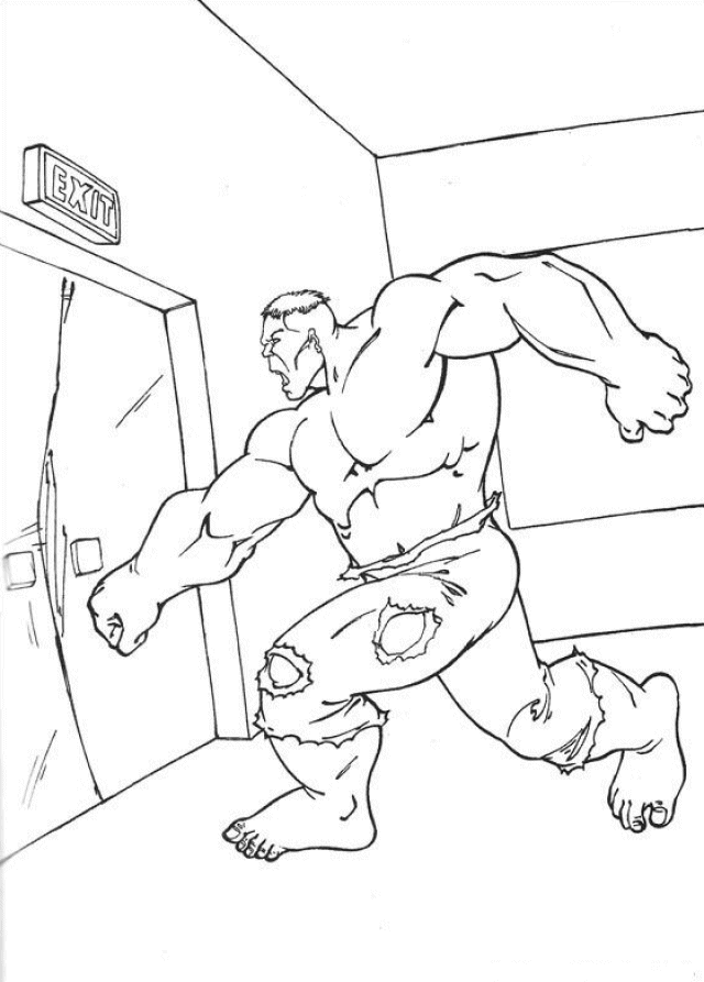 Malvorlage: Hulk (Superheld) #79024 - Kostenlose Malvorlagen zum Ausdrucken
