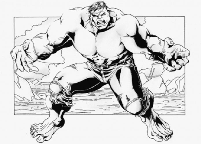 Malvorlage: Hulk (Superheld) #79025 - Kostenlose Malvorlagen zum Ausdrucken