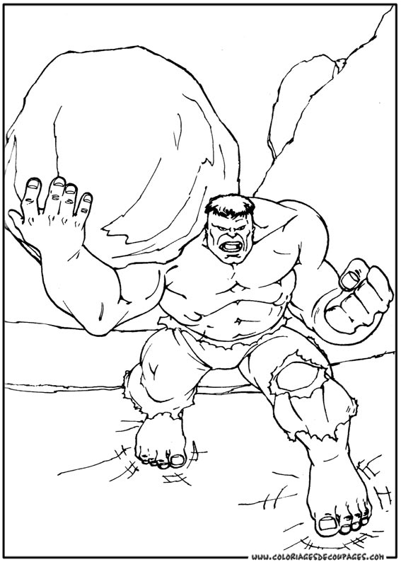 Malvorlage: Hulk (Superheld) #79033 - Kostenlose Malvorlagen zum Ausdrucken