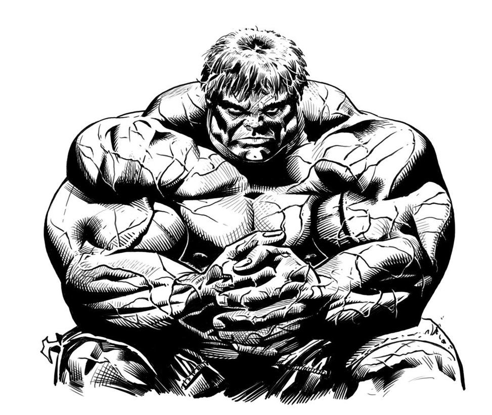 Malvorlage: Hulk (Superheld) #79036 - Kostenlose Malvorlagen zum Ausdrucken