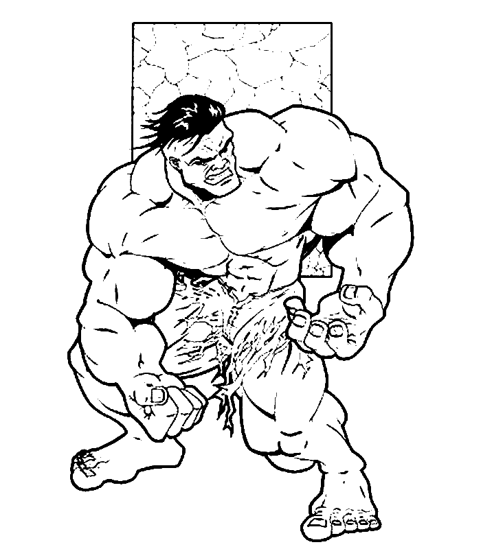 Malvorlage: Hulk (Superheld) #79054 - Kostenlose Malvorlagen zum Ausdrucken