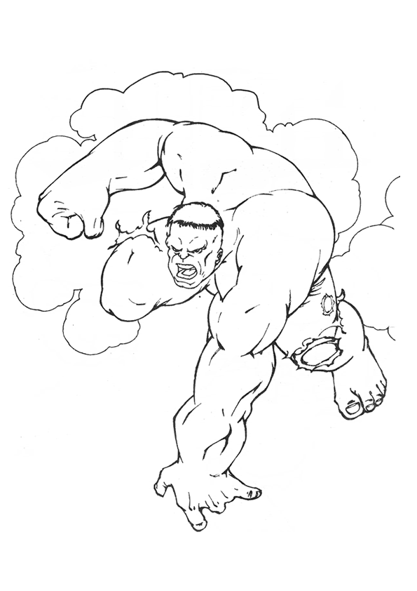 Malvorlage: Hulk (Superheld) #79075 - Kostenlose Malvorlagen zum Ausdrucken