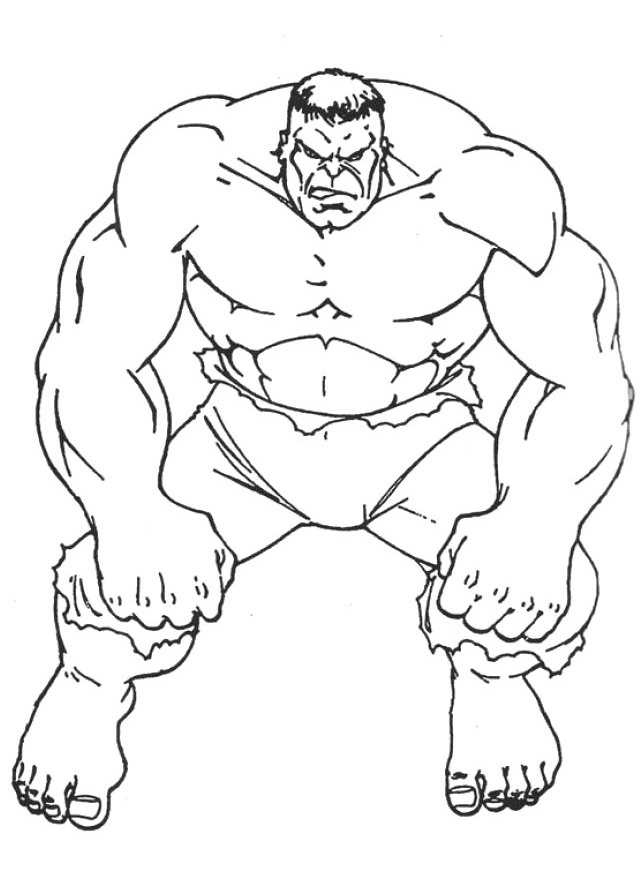 Malvorlage: Hulk (Superheld) #79091 - Kostenlose Malvorlagen zum Ausdrucken