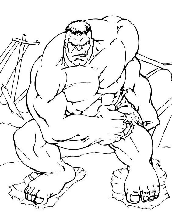Malvorlage: Hulk (Superheld) #79097 - Kostenlose Malvorlagen zum Ausdrucken