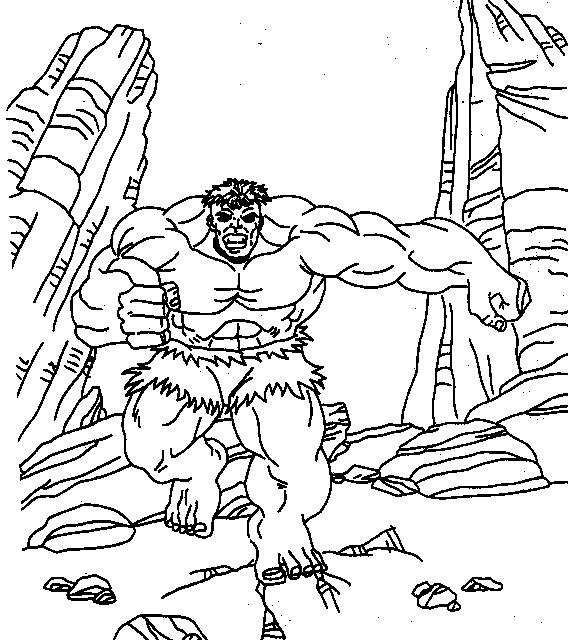 Malvorlage: Hulk (Superheld) #79102 - Kostenlose Malvorlagen zum Ausdrucken