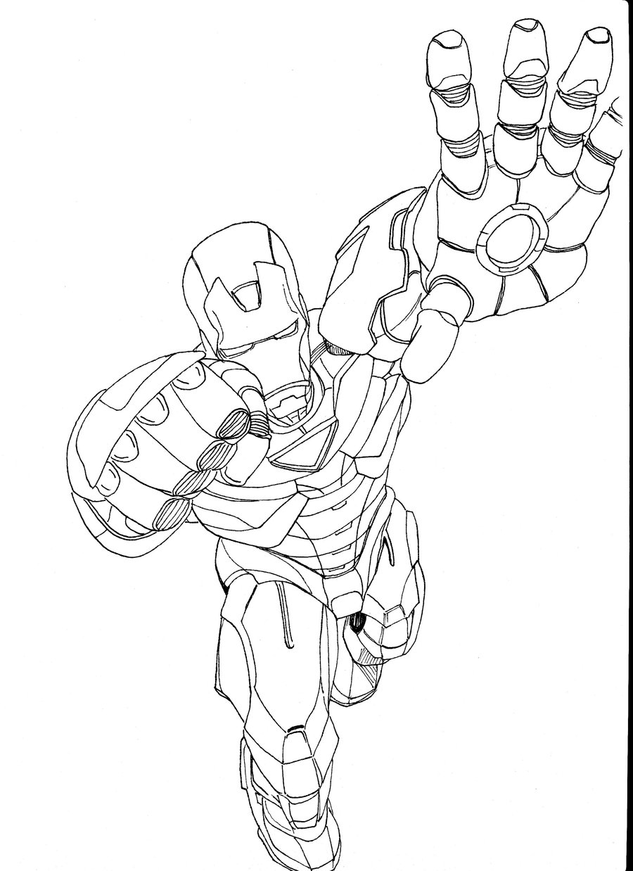 Malvorlage: Ironman (Superheld) #80550 - Kostenlose Malvorlagen zum Ausdrucken