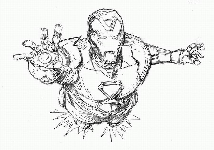 Malvorlage: Ironman (Superheld) #80562 - Kostenlose Malvorlagen zum Ausdrucken