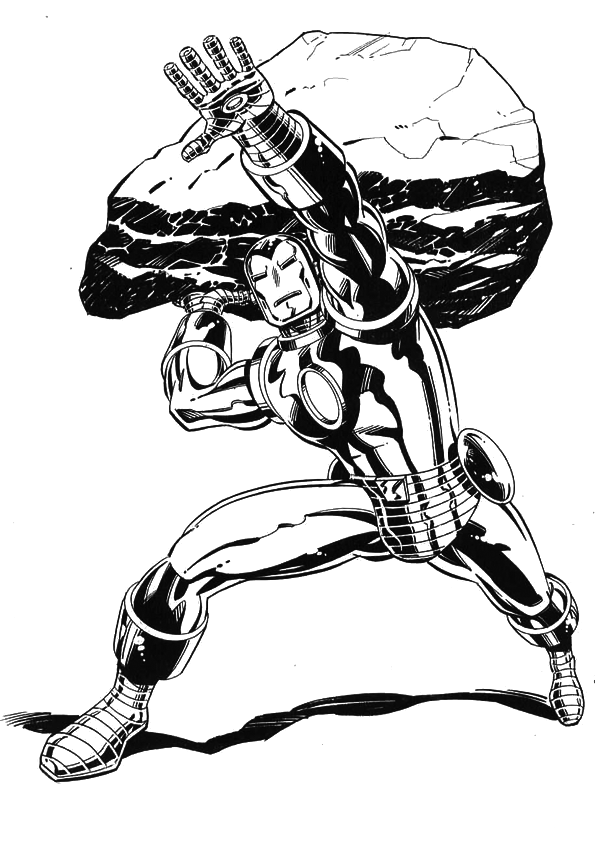 Malvorlage: Ironman (Superheld) #80582 - Kostenlose Malvorlagen zum Ausdrucken