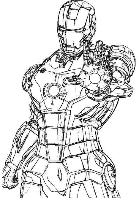 Malvorlage: Ironman (Superheld) #80605 - Kostenlose Malvorlagen zum Ausdrucken