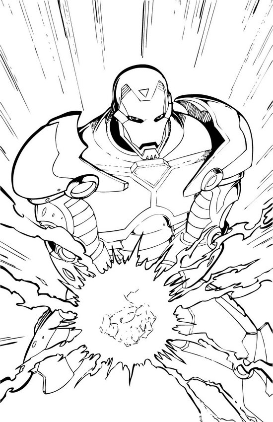Malvorlage: Ironman (Superheld) #80633 - Kostenlose Malvorlagen zum Ausdrucken