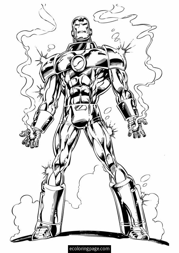 Malvorlage: Ironman (Superheld) #80646 - Kostenlose Malvorlagen zum Ausdrucken
