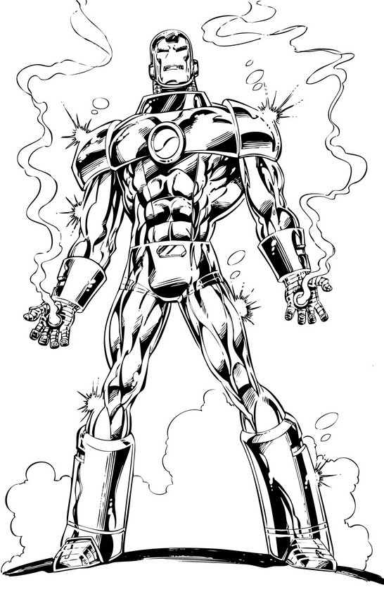 Malvorlage: Ironman (Superheld) #80657 - Kostenlose Malvorlagen zum Ausdrucken