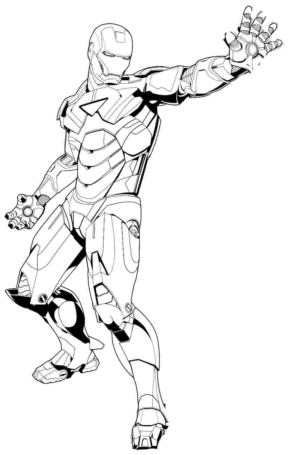 Malvorlage: Ironman (Superheld) #80663 - Kostenlose Malvorlagen zum Ausdrucken