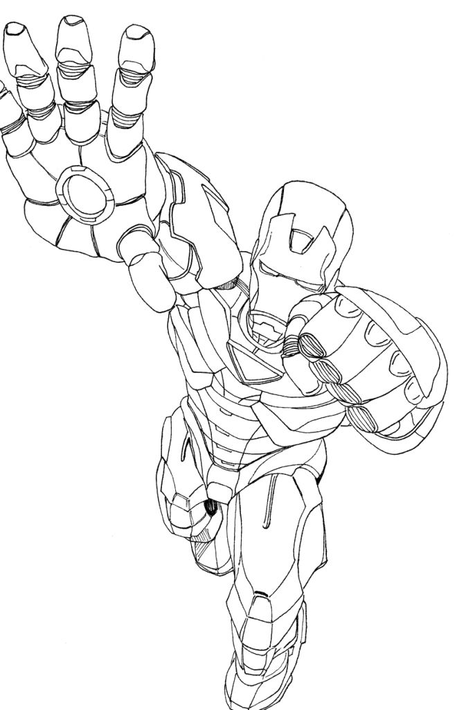 Malvorlage: Ironman (Superheld) #80694 - Kostenlose Malvorlagen zum Ausdrucken