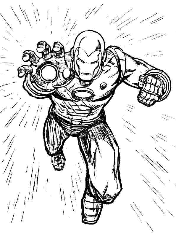Malvorlage: Ironman (Superheld) #80710 - Kostenlose Malvorlagen zum Ausdrucken
