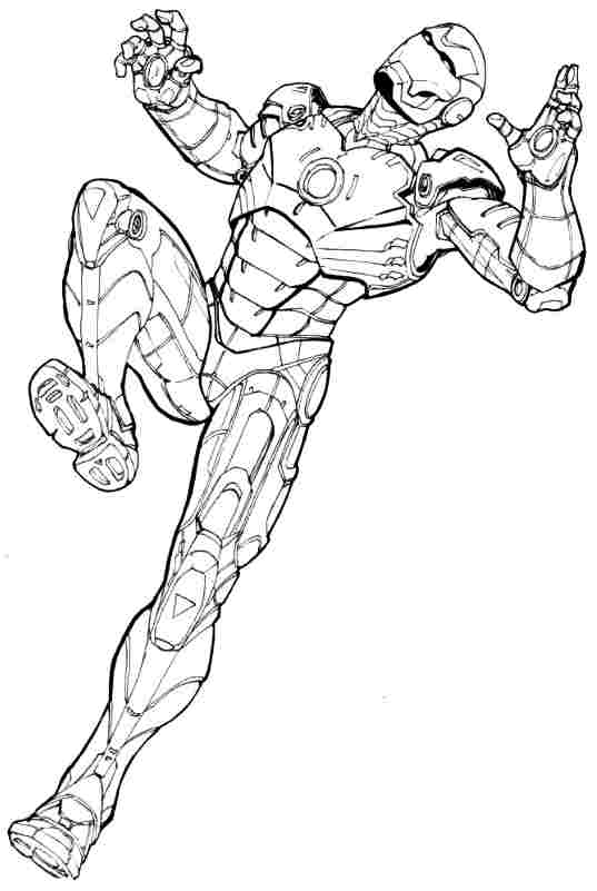 Malvorlage: Ironman (Superheld) #80717 - Kostenlose Malvorlagen zum Ausdrucken
