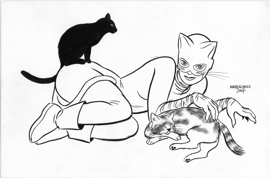 Malvorlage: Katzenfrau (Superheld) #78051 - Kostenlose Malvorlagen zum Ausdrucken