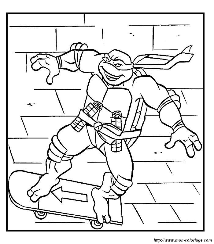Malvorlage: Ninja Turtles (Superheld) #75639 - Kostenlose Malvorlagen zum Ausdrucken