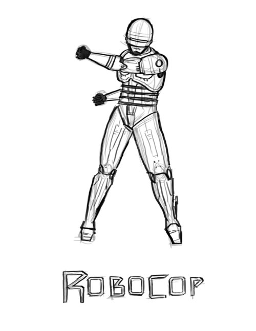 Malvorlage: Robocop (Superheld) #71367 - Kostenlose Malvorlagen zum Ausdrucken