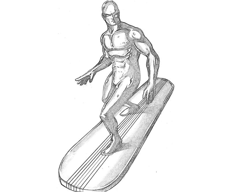 Malvorlage: Silberner Surfer (Superheld) #81138 - Kostenlose Malvorlagen zum Ausdrucken