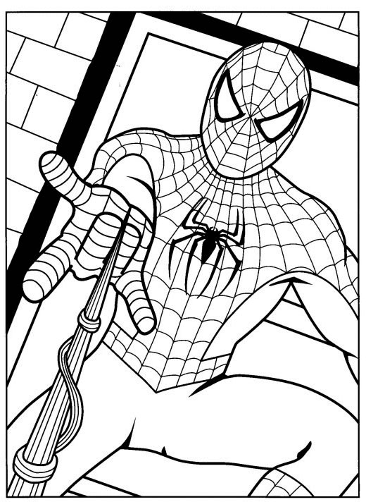 Malvorlage: Spider Man (Superheld) #78652 - Kostenlose Malvorlagen zum Ausdrucken