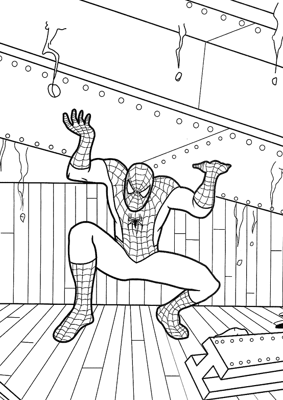 Malvorlage: Spider Man (Superheld) #78670 - Kostenlose Malvorlagen zum Ausdrucken